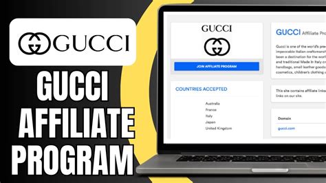 affiliate programs gucci